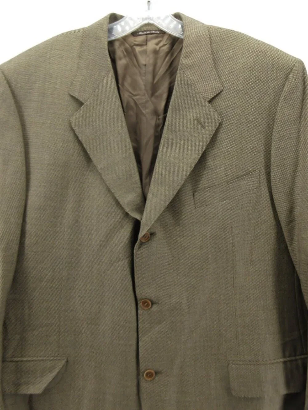 Canali Sport Coat 48 Long Saks Fifth Avenue Blazer Wool Super 120s